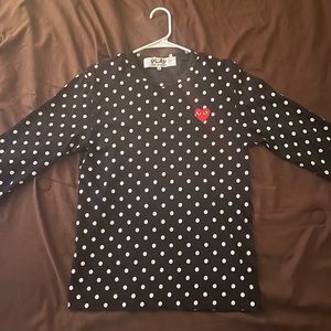 Men Commes des Garcons play T shirt